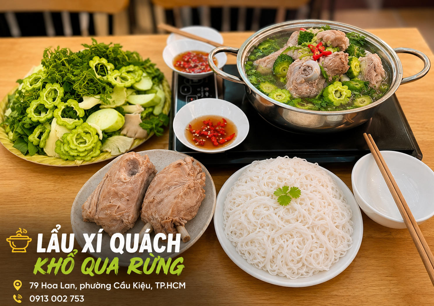 Bún đậu ăn với gì